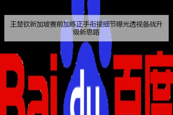 王楚钦新加坡赛前加练正手衔接细节曝光透视备战升级新思路